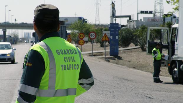 Detenido tras conducir 100 metros marcha atrás para burlar un control en Palma del Río