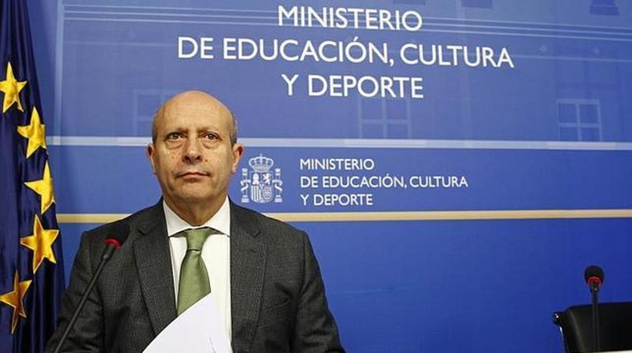 El exministro de Educación, José Ignacio Wert, impulsor de la subida del precio de las matrículas universitarias