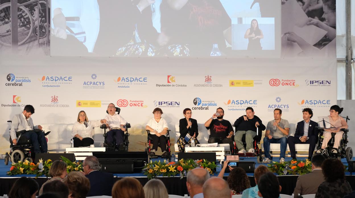 Uno de los jóvenes de Acpacys entrevistados por ABC en el congreso celebrado este fin de semana