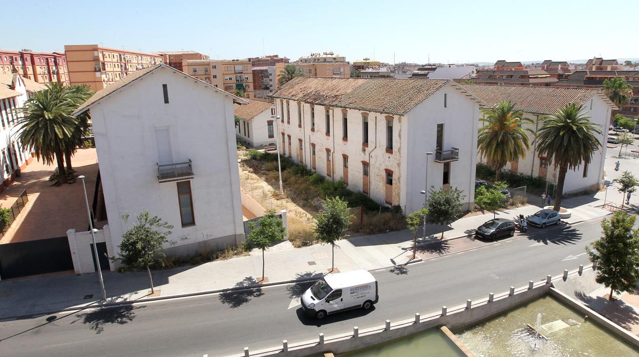 Pabellones del antiguo Hospital Militar