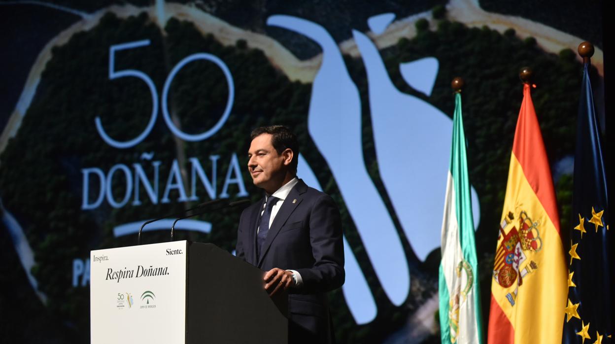 El presidente de la Junta en la entrega de los premios de Medio Ambiente