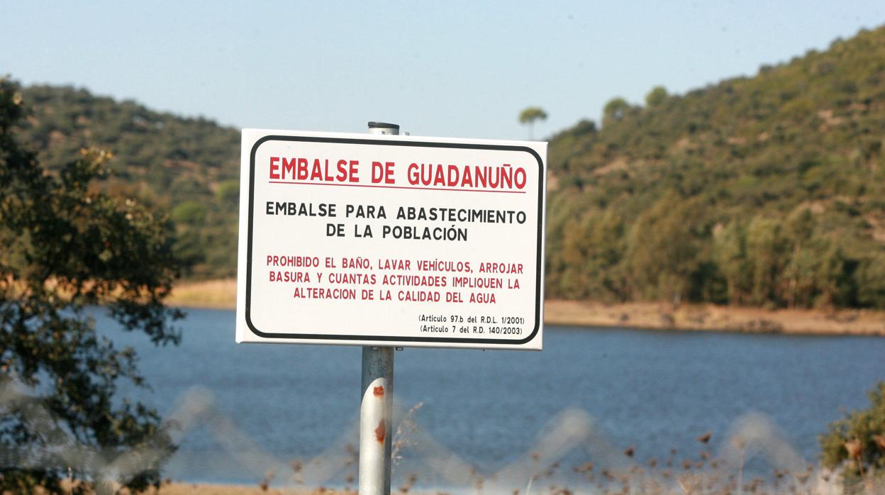 Embalse que abastece a Cerro Muriano