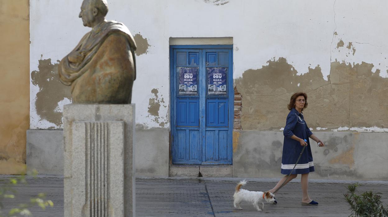 Vivienda abandonada en la plaza de San Agustín de Córdoba