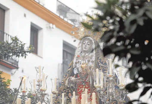 La Señora de Córdoba en la procesión jubilar del 30 de junio