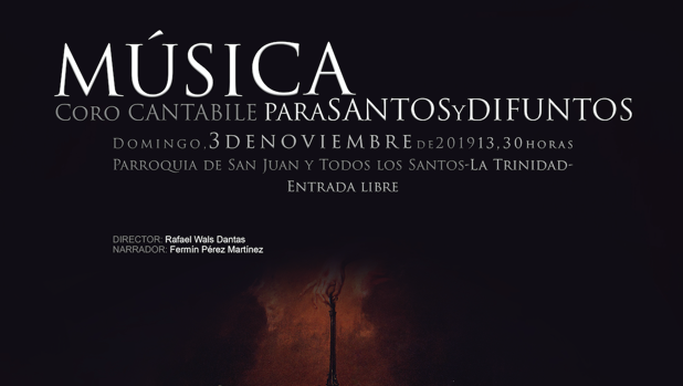 El grupo Cántábile y Fermín Pérez entonarán en honor de los Difuntos este domingo