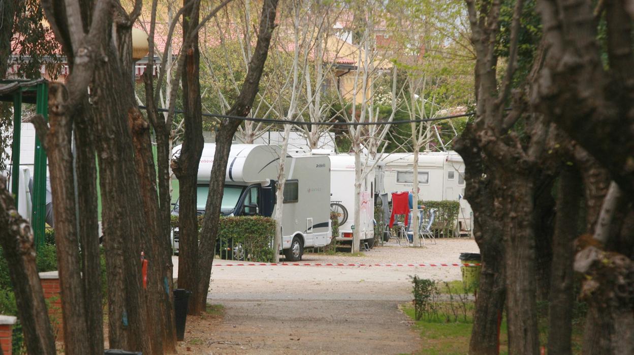Instalaciones del camping del Ayuntamiento de Córdoba