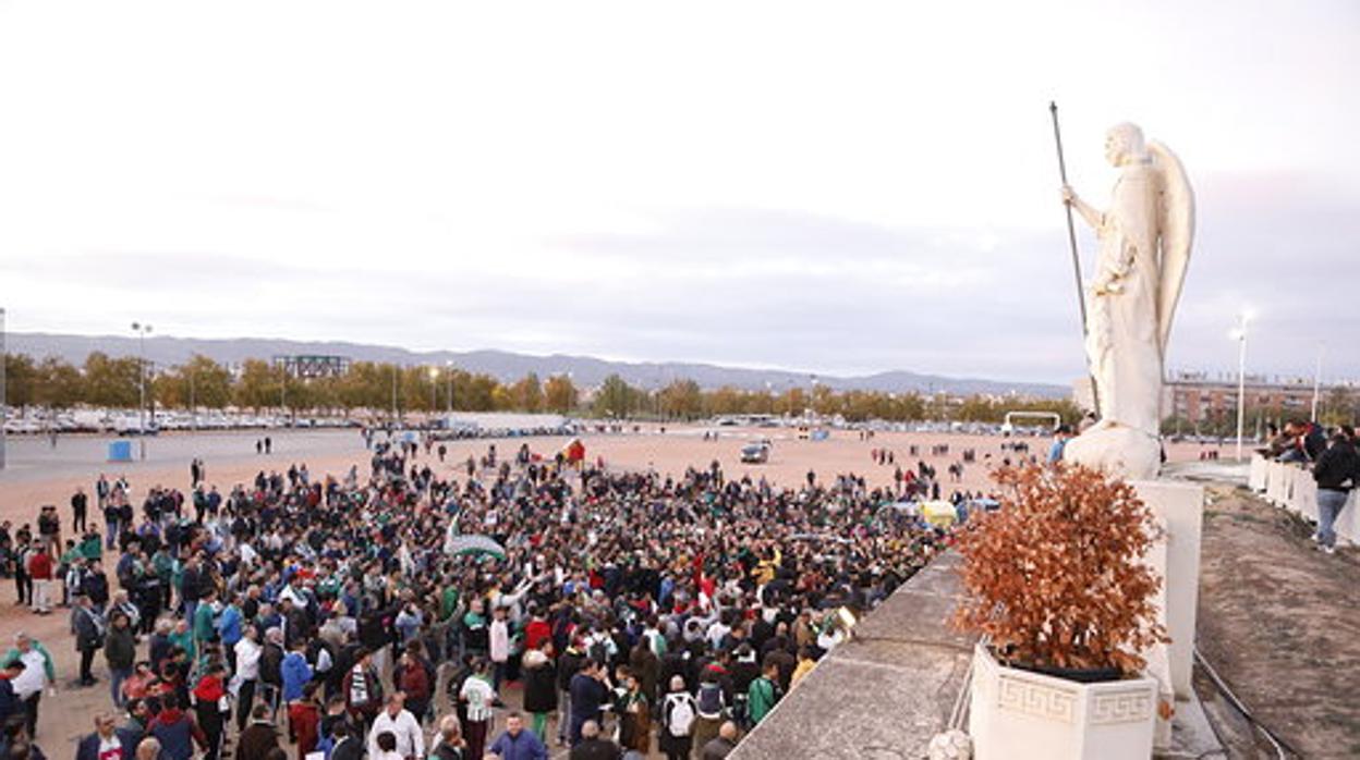 Los aficionados del Córdoba