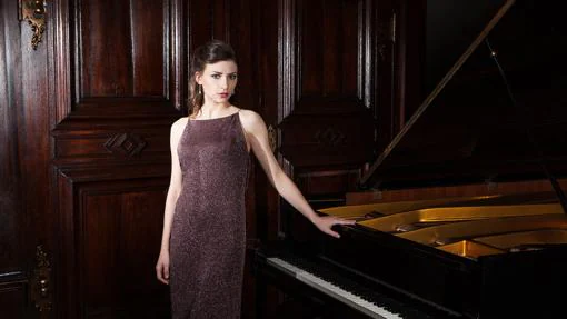 La pianista Anna Dmytrenko, que estará el jueves 14