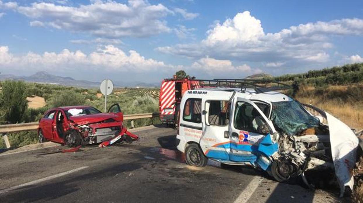 Imagen de archivo de un accidente de tráfico