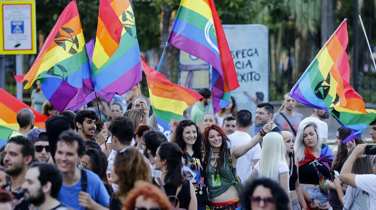 Marcha por la diversidad sexual en Córdoba