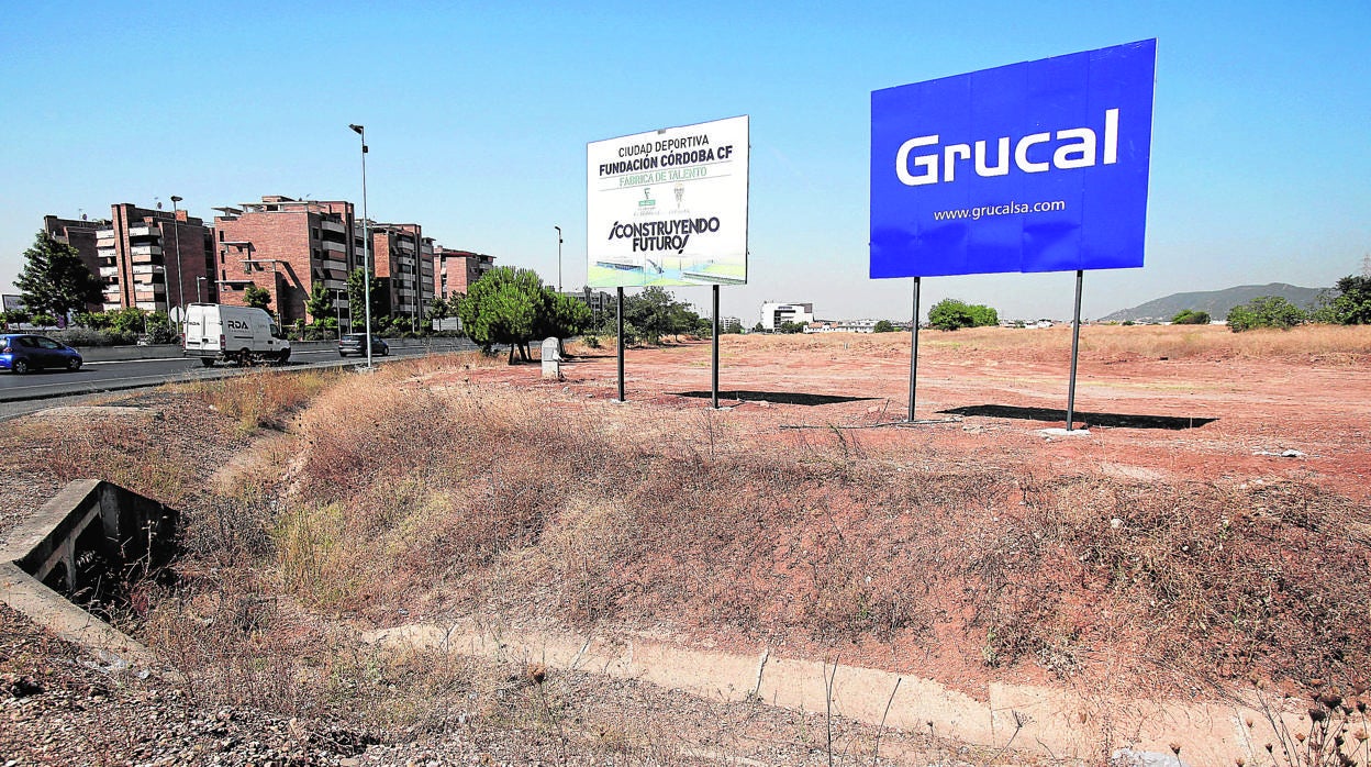 Terrenos en los que se iba a construir la Ciudad Deportiva