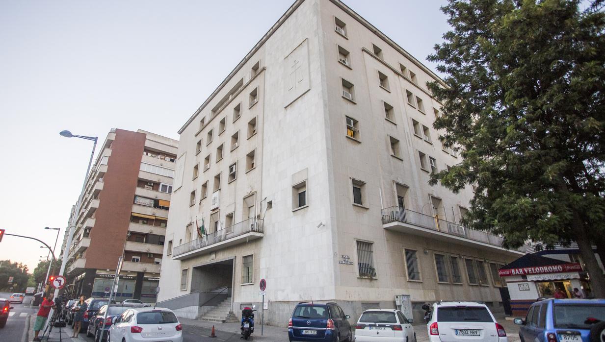 Edificio en el que se ubican los juzgados en Huelva