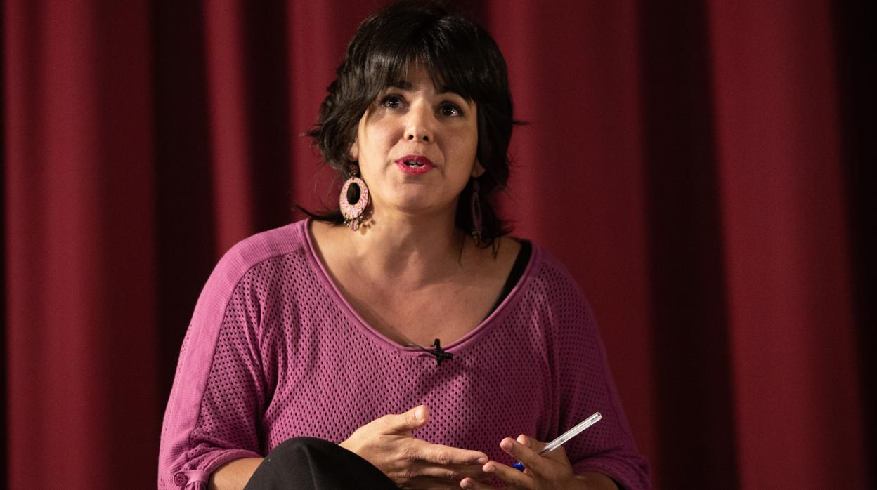 Teresa Rodríguez, líder de Podemos en Andalucía