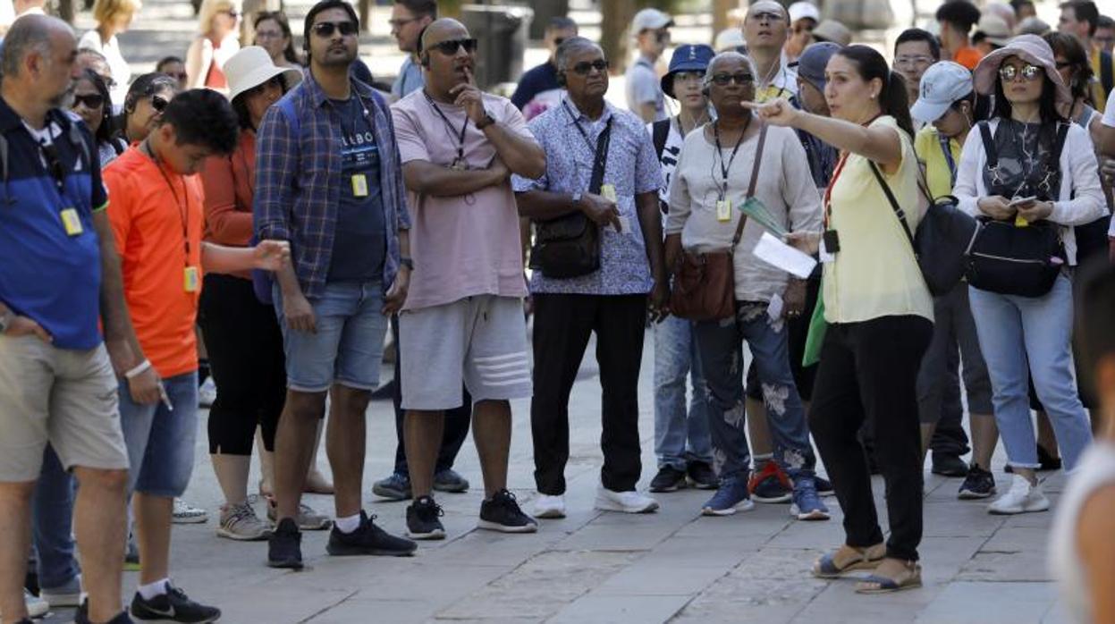 Turistas en Córdoba