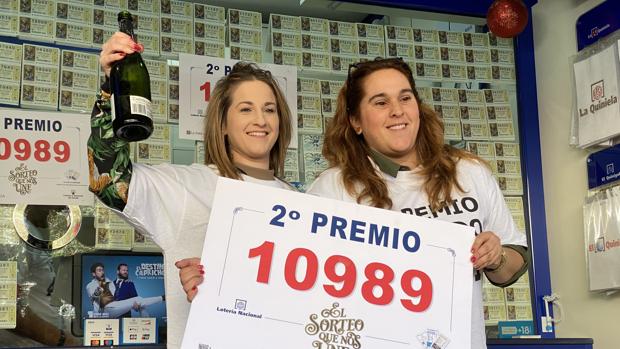 El segundo premio de la Lotería de Navidad deja en Málaga 1.250.000 euros