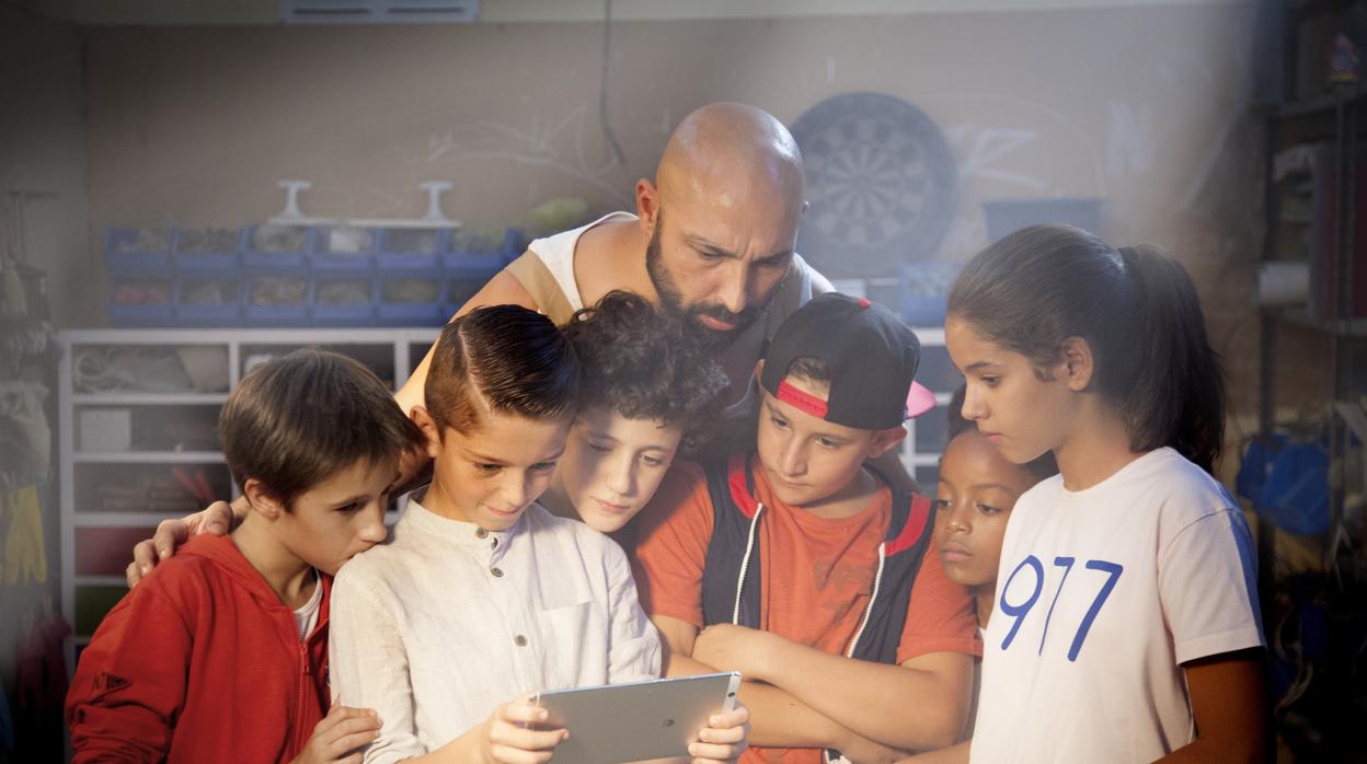 Una escena del musical «Los futbolísimos», que llega al Gran Teatro de Córdoba