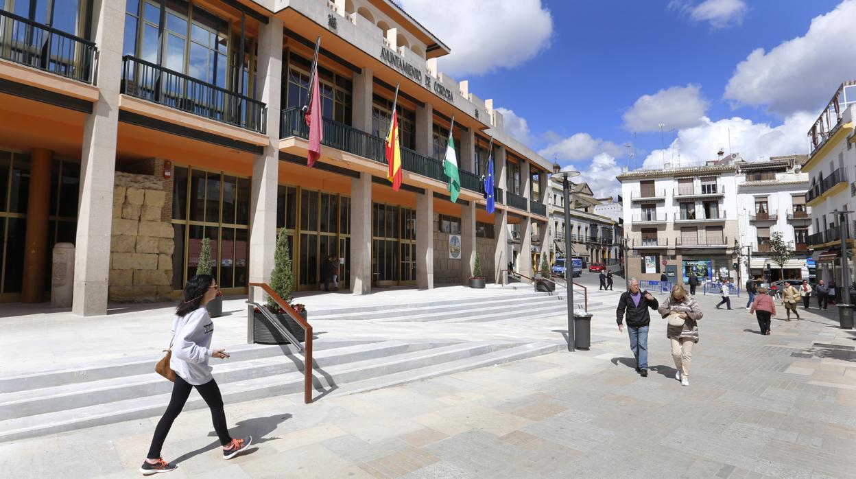 Edificio del Ayuntamiento de Córdoba en la calle Capitulares