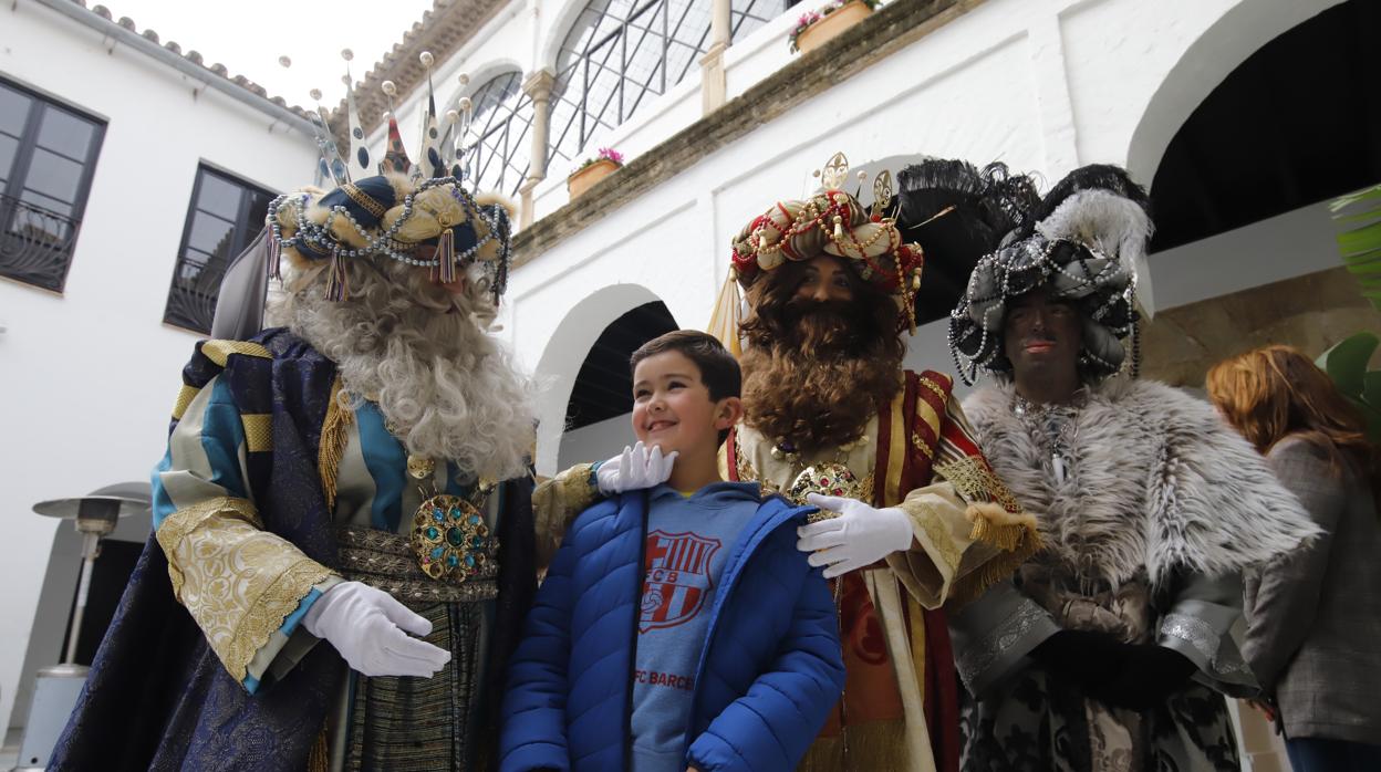 Acto de presentación de la cabalgata en el Palacio de Orive