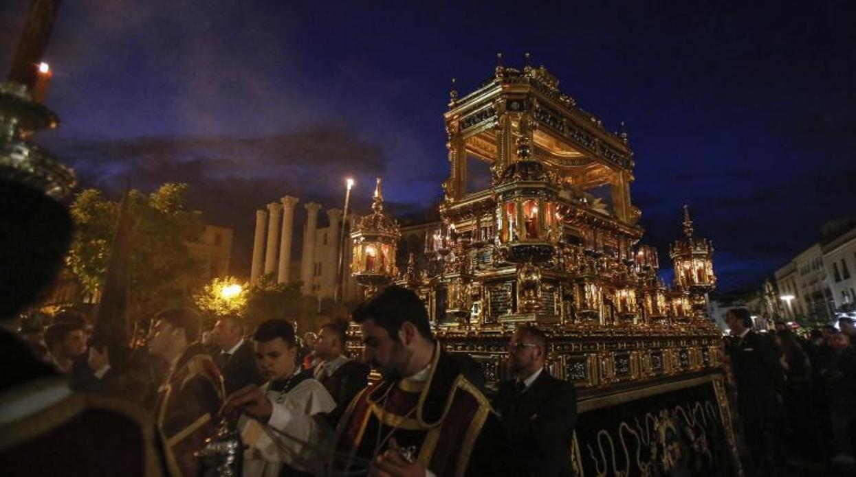 Procesión del Santo Sepulcro el pasado Viernes Santo