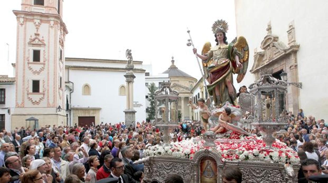 Procesión de San Rafael en Córdoba