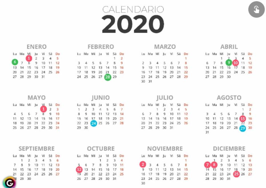 El calendario laboral 2020 de Almería tiene catorce jonadas festivas