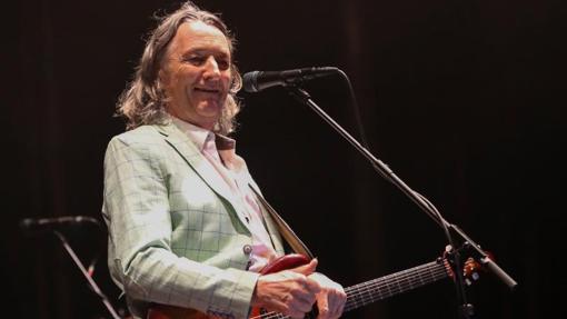 Roger Hodgson durante un concierto en Las Palmas de Gran Canaria