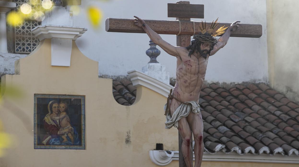 El Cristo de la Oración y Caridad, el Sábado de Pasión de 2019