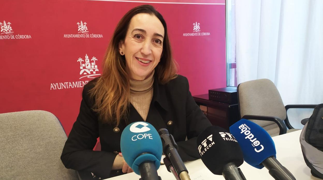 Paula Badanelli, en una rueda de prensa celebrada hoy