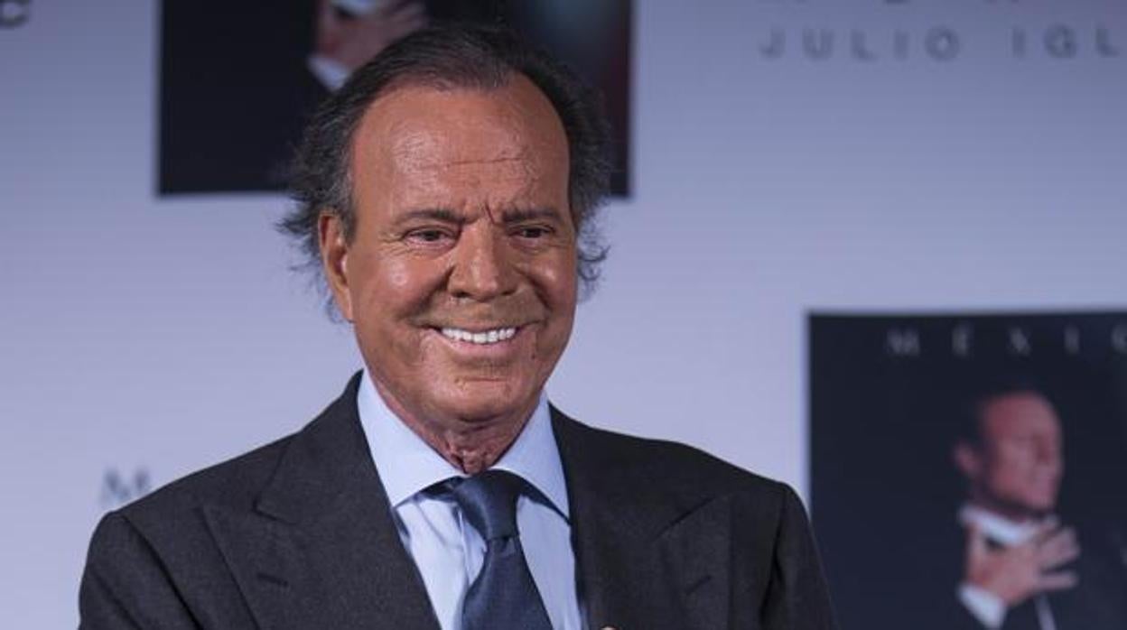 El artista español Julio Iglesias