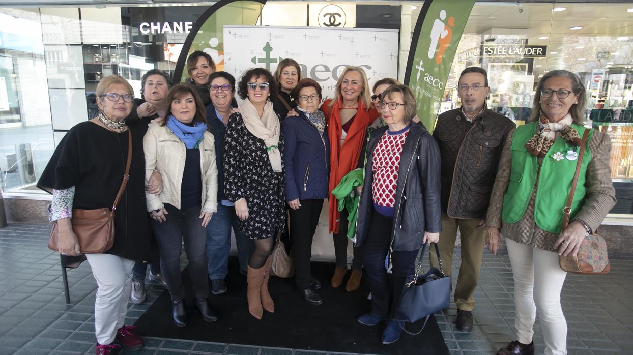 Acto de la AECC en Córdoba por el día mundial de la dolencia