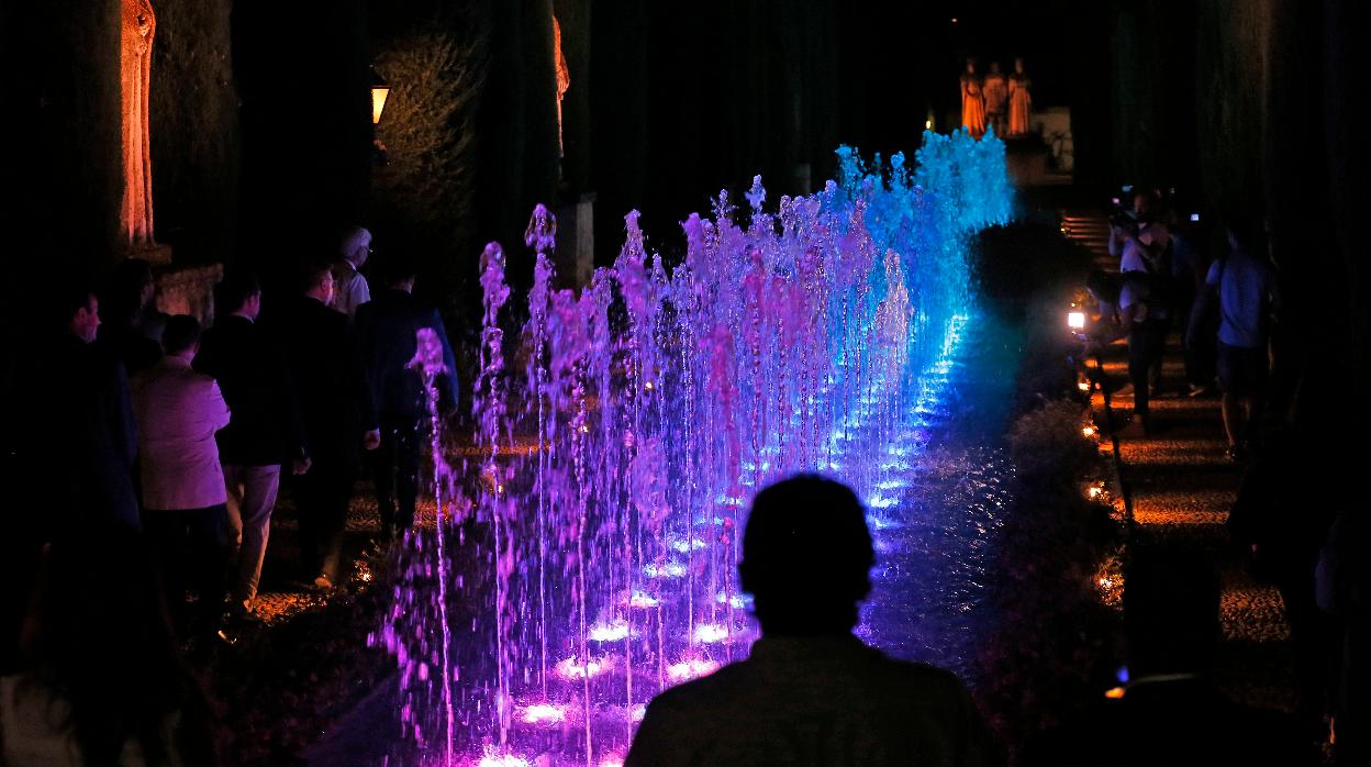 Espectáculo nocturno del Alcázar de los Reyes Cristianos