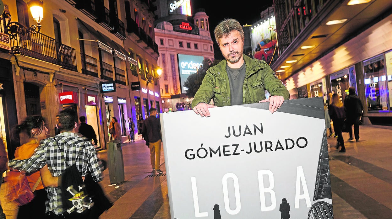 Juan Gómez-Jurado, durante la promoción de su nuevo libro, «Loba negra»