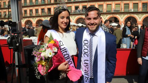Joaquín Vázquez y Alba Jiménez, sultán y sultana del carnaval de Córdoba 2020