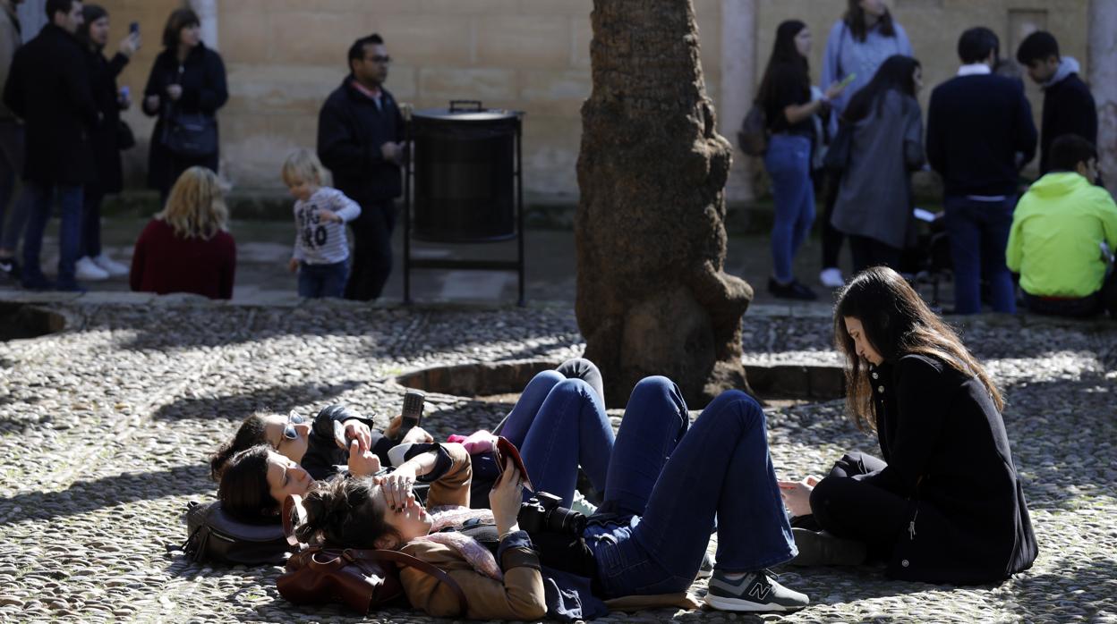 Turistas en Córdoba este fin de semana