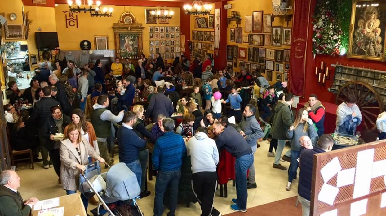 Acto de la filial cordobesa de lahermandad del Rocío