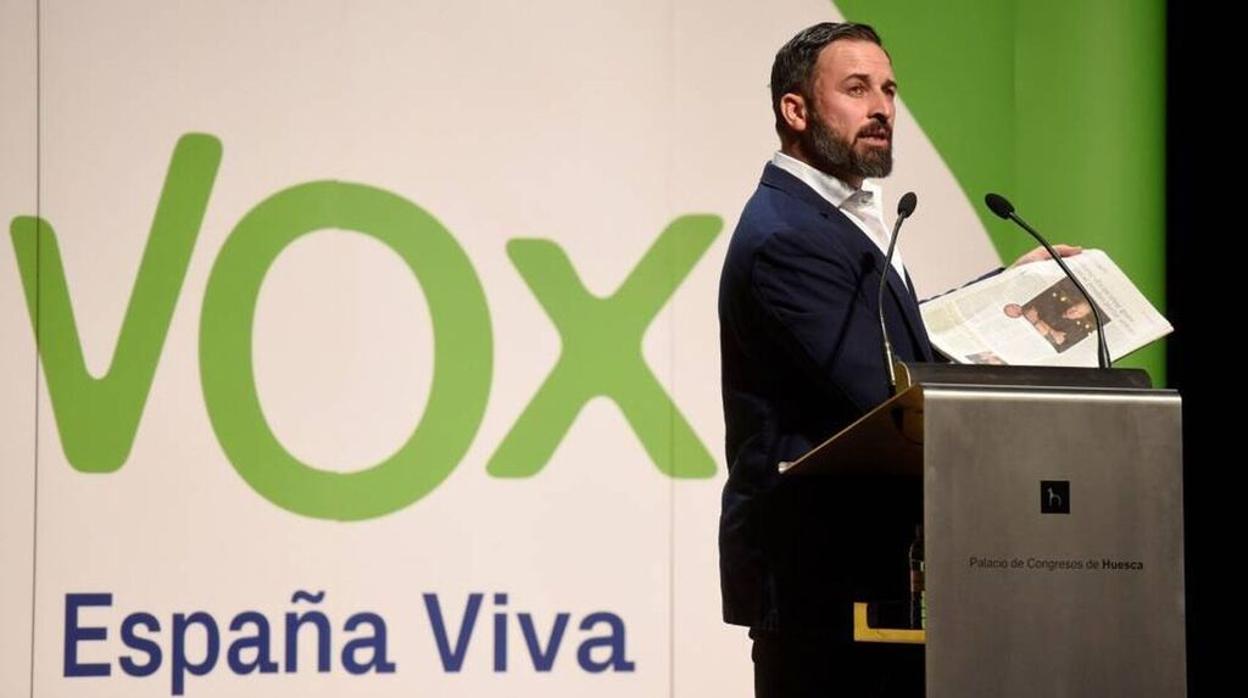 Santiago Abascal, en una imagen de archivo