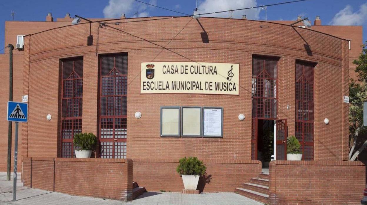 La escuela de música, situada en la Casa de la Cultura