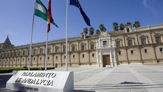 El Parlamento de Andalucía, en Sevilla