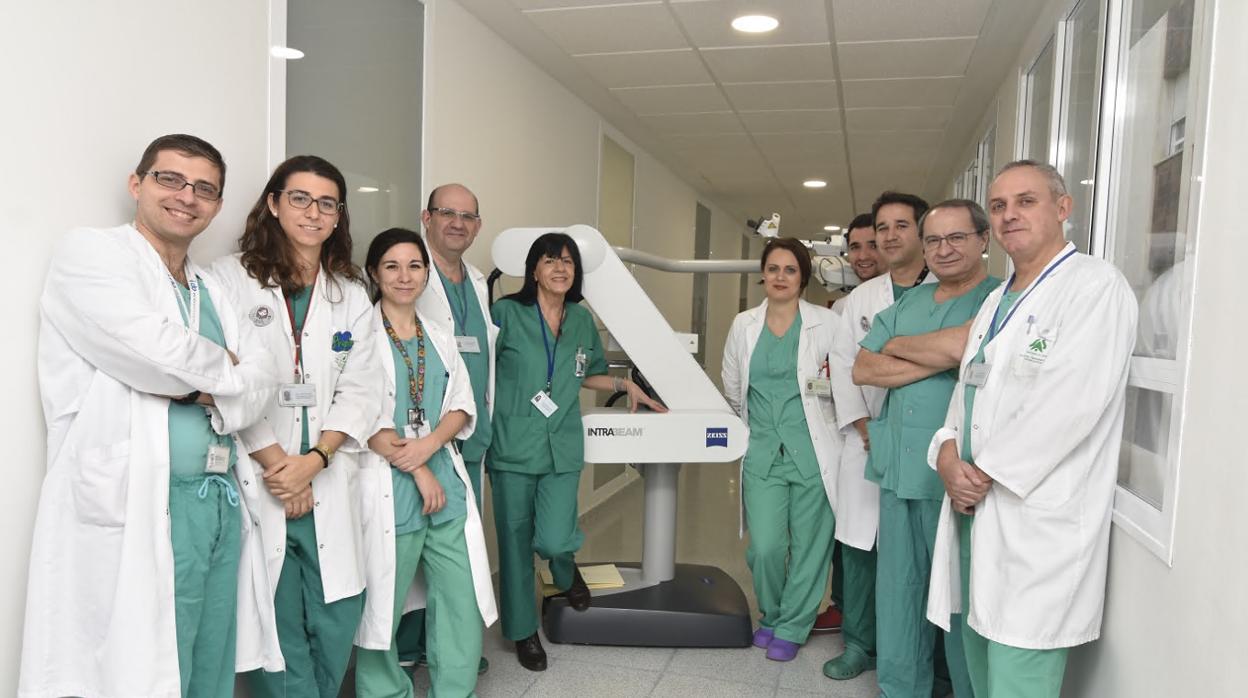 Profesionales del Hospital Reina Sofía