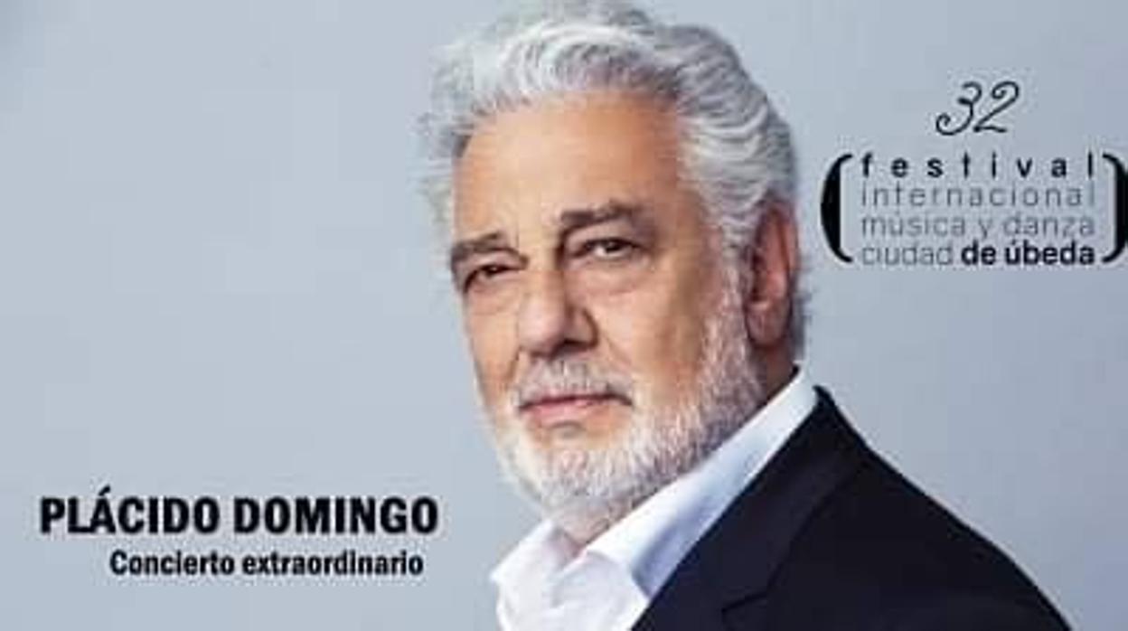 El concierto de Plácido Domingo es la actuación principal del Festival de Música de Úbeda