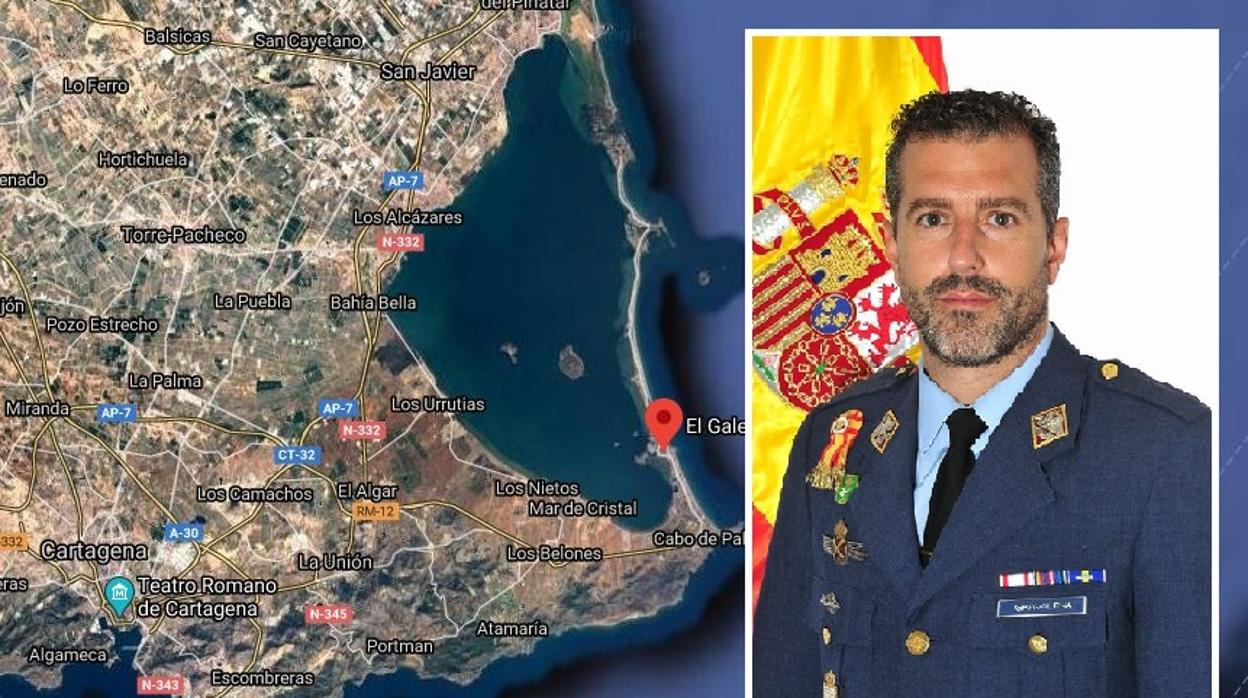 Fallece un piloto granadino al estrellarse su avión C-101 en La Manga del Mar Menor