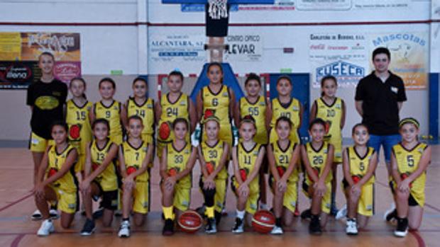 La Carlota acoge el I Torneo Minibásket femenino de carácter regional