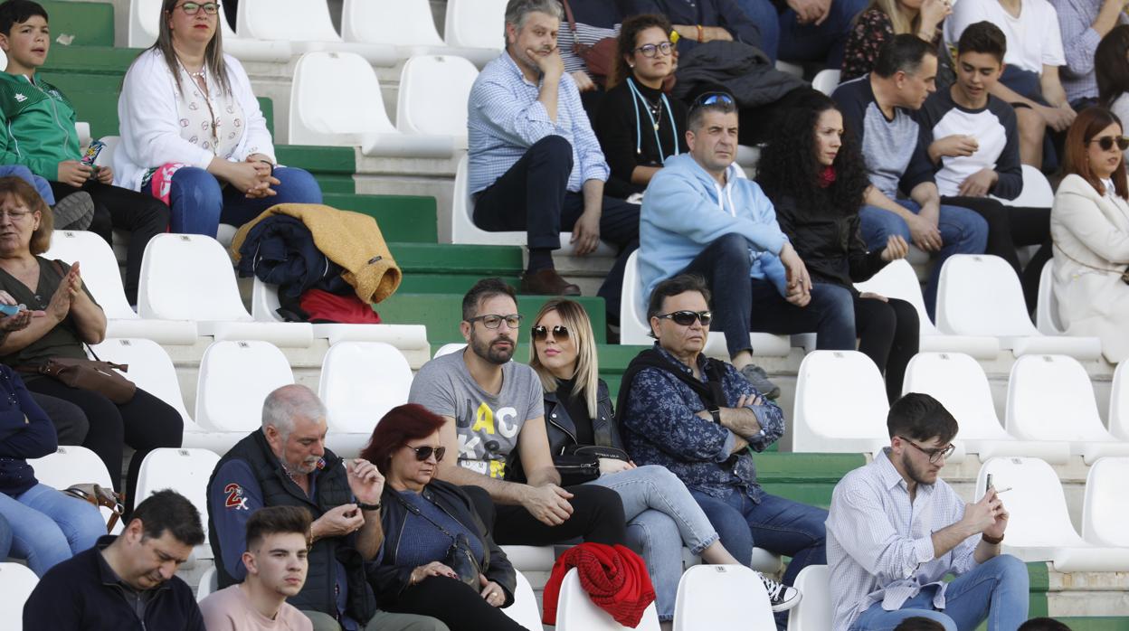 Público en El Arcángel, en el partido de este domingo del Córdoba y el Cartagena