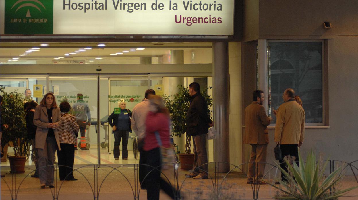 Urgencias del Hospital Virgen de la Victoria de Málaga