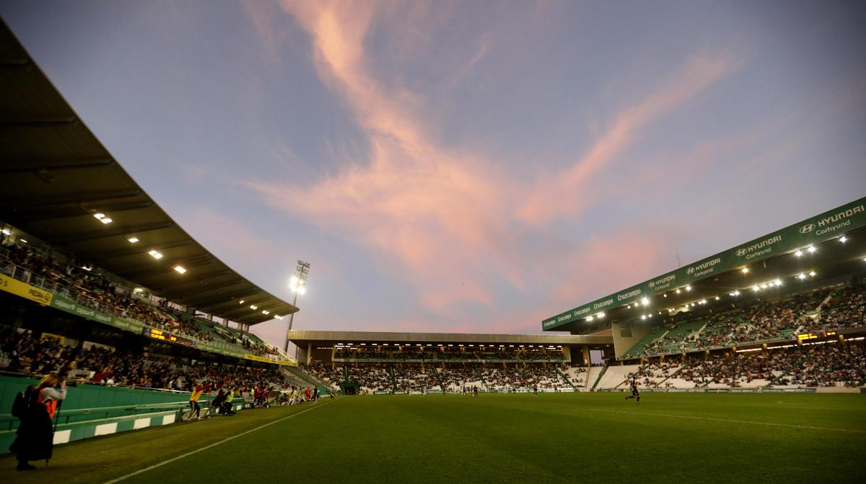 Imagen panorámica del estadio municipal El Arcángel