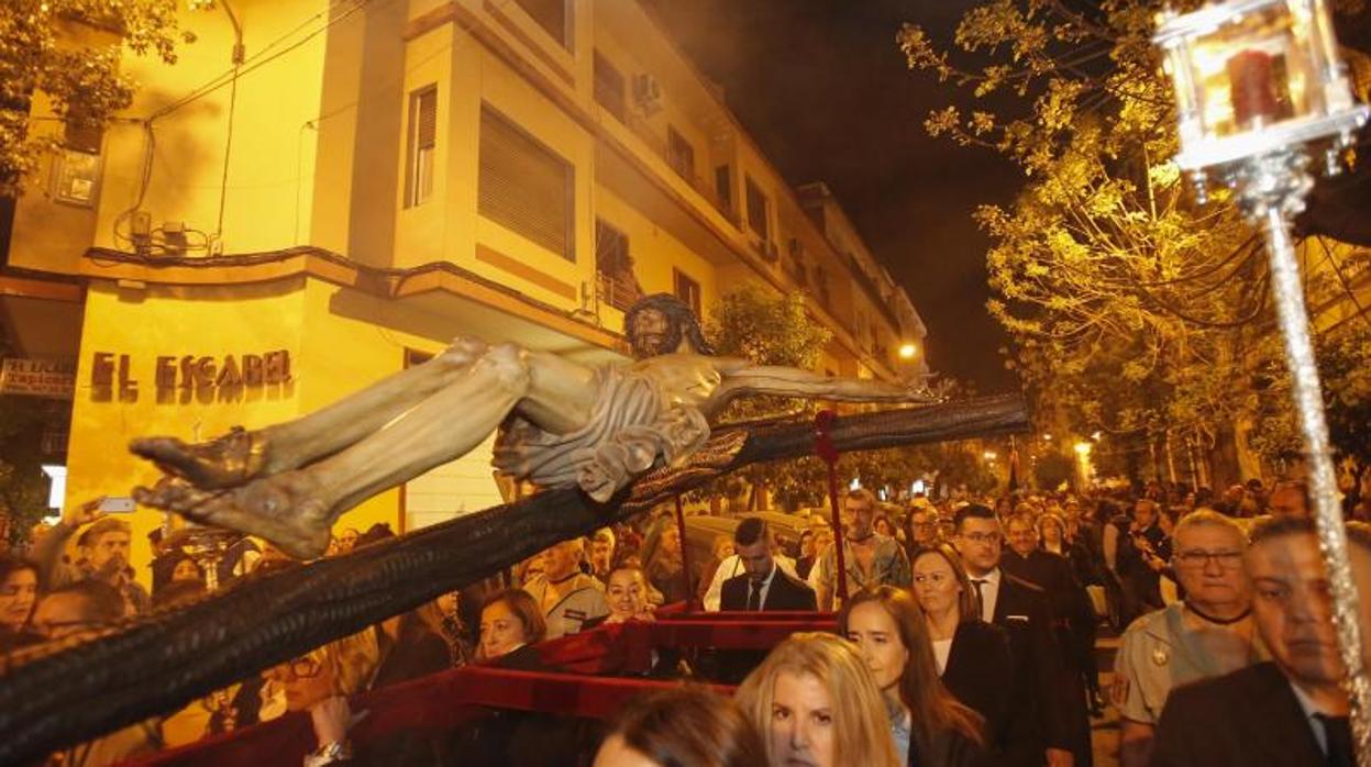 El Cristo de la Confianza en su Vía Crucis de 2019