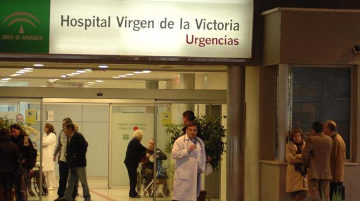 Urgencias del Hospital Virgen de la Victoria de Málaga