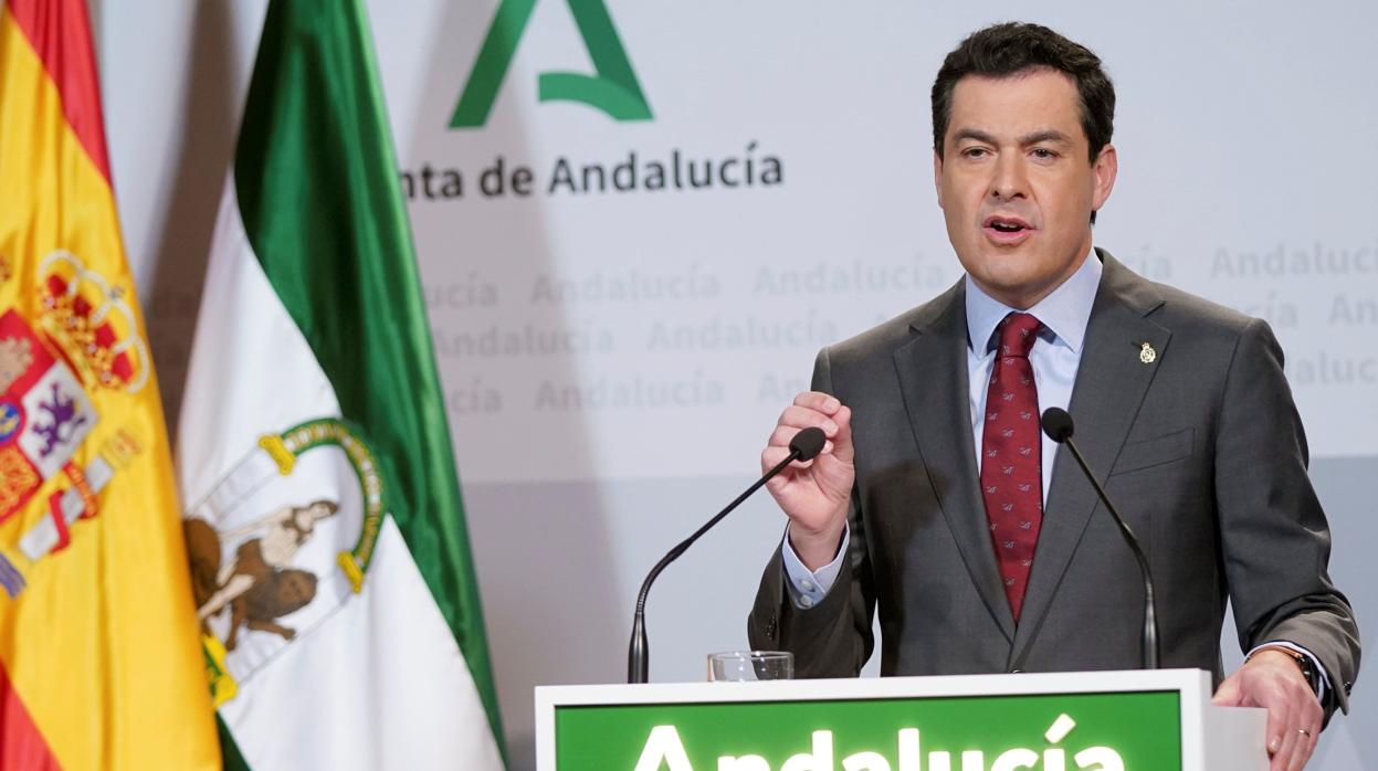 Coronavirus Andalucía: Juanma Moreno comparece tras la videoconferencia con Pedro Sánchez