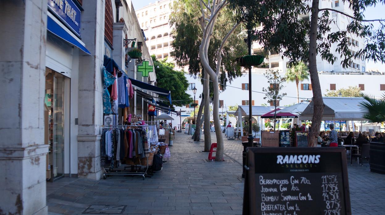 Imagen de archivo tomada en la plaza Casemates de Gibraltar