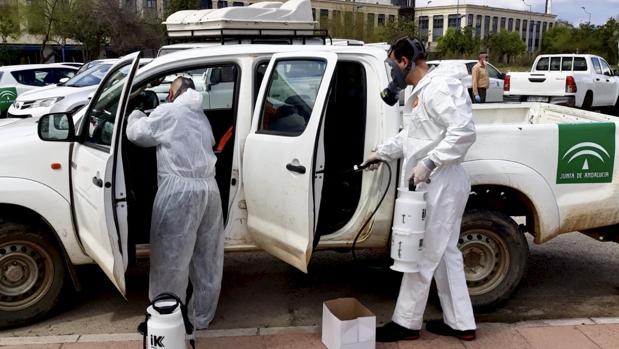 Un millar de bomberos forestales se movilizará para tareas de desinfección del coronavirus